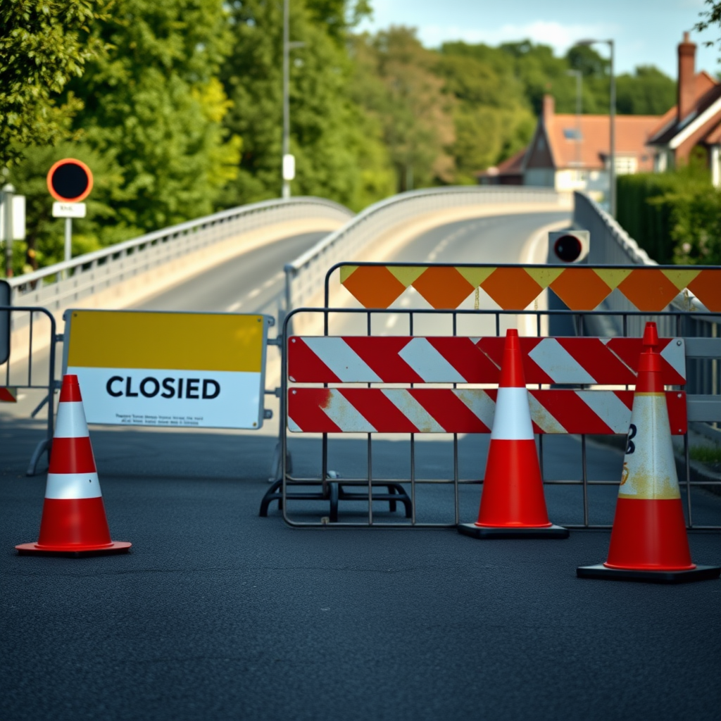 Council accepts bridge checks falling behind after sudden closure with no end date